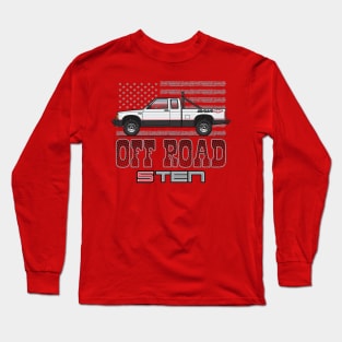 white off road Long Sleeve T-Shirt